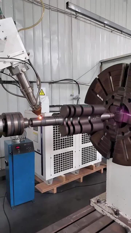 激光熔覆修复螺杆轴尺寸