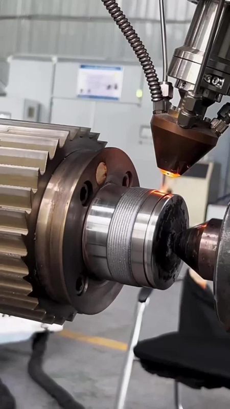 激光熔覆技术助力轴类零件尺寸恢复